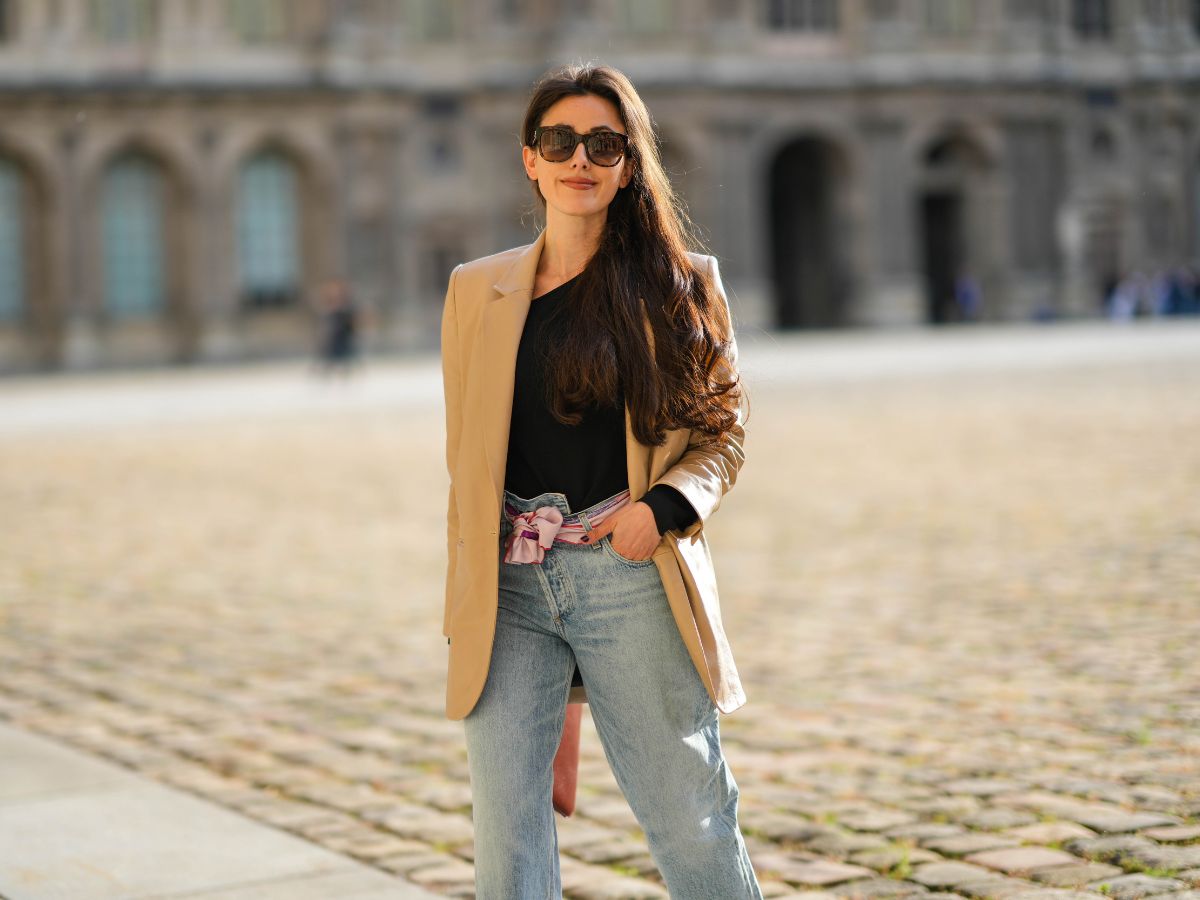 Stylizacja z mom jeans