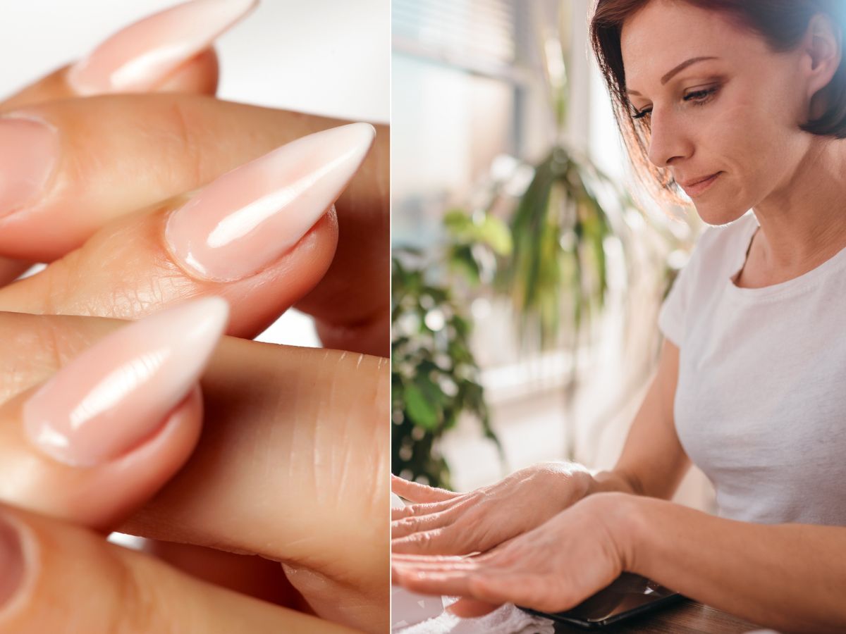 Manicure chrombré na wiosnę 2025