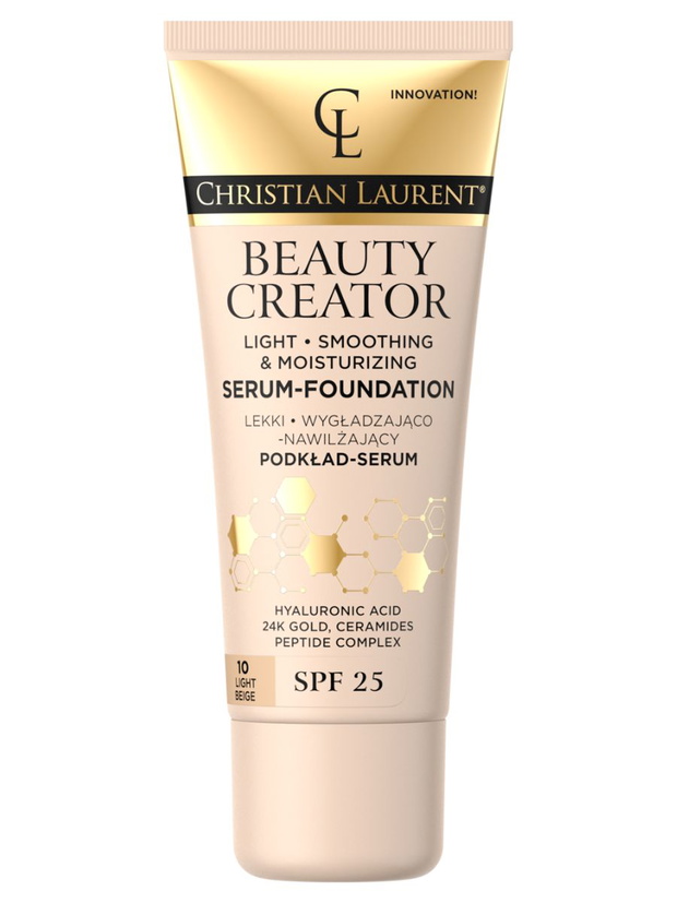 lekki podkład do twarzy Christian Laurent Beauty Creator.