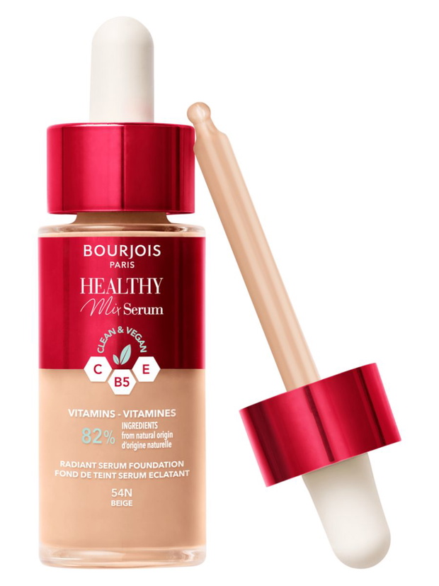 lekki podkład do twarzy Bourjois Healthy Mix Radiant Serum Foundation