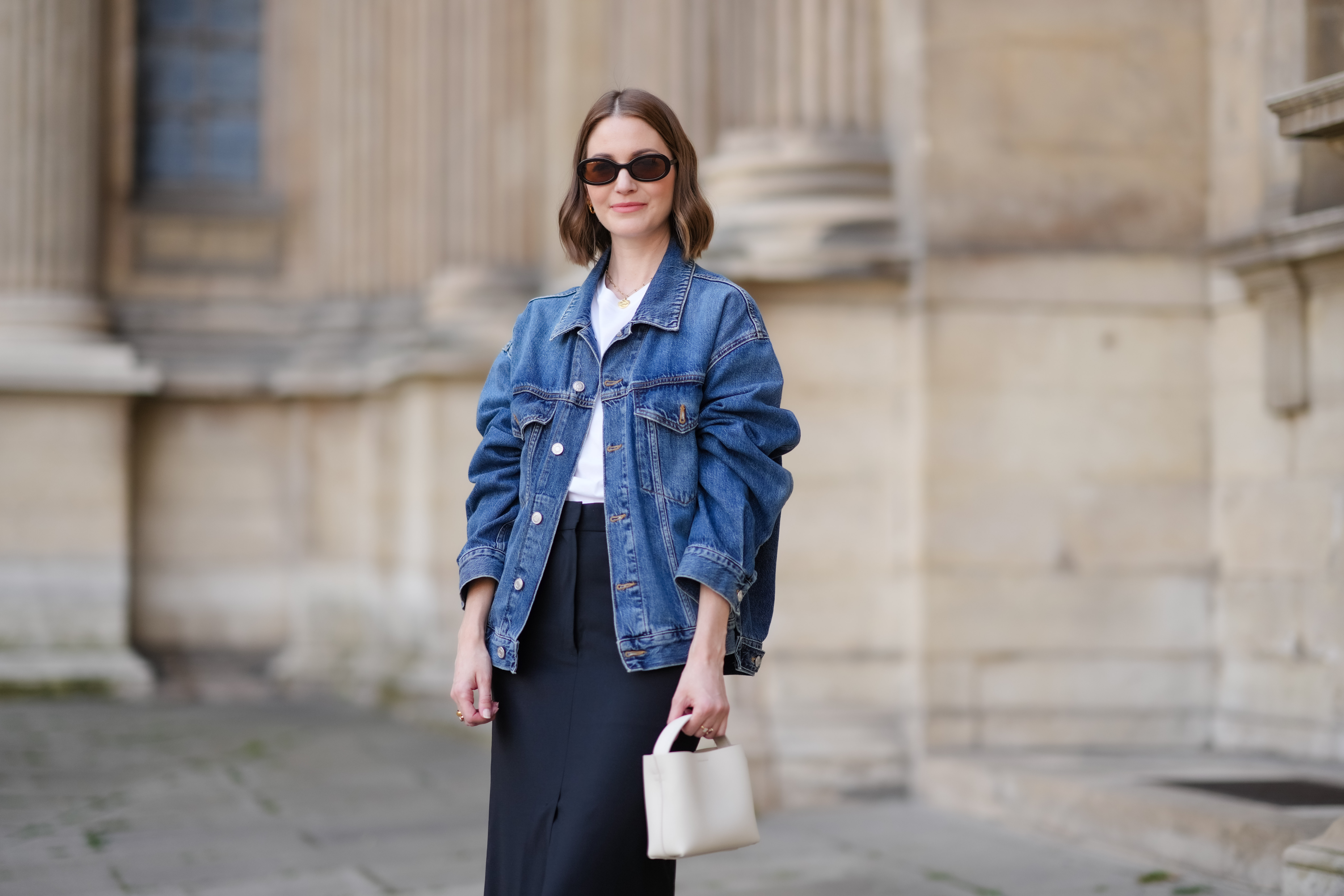 kurtka jeansowa oversize