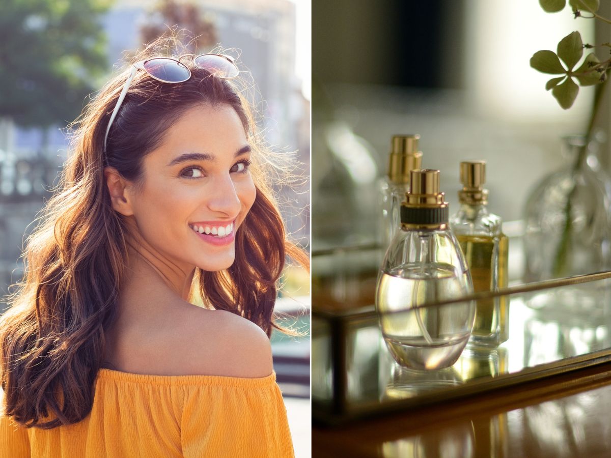 Zamszowe perfumy z szafranem