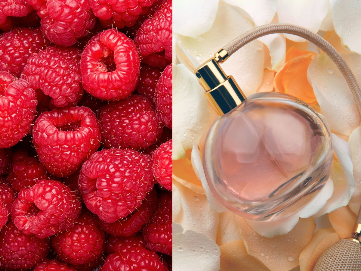 malinowe perfumy