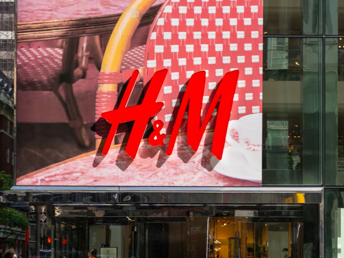 jeansowa sukienka z H&amp;M
