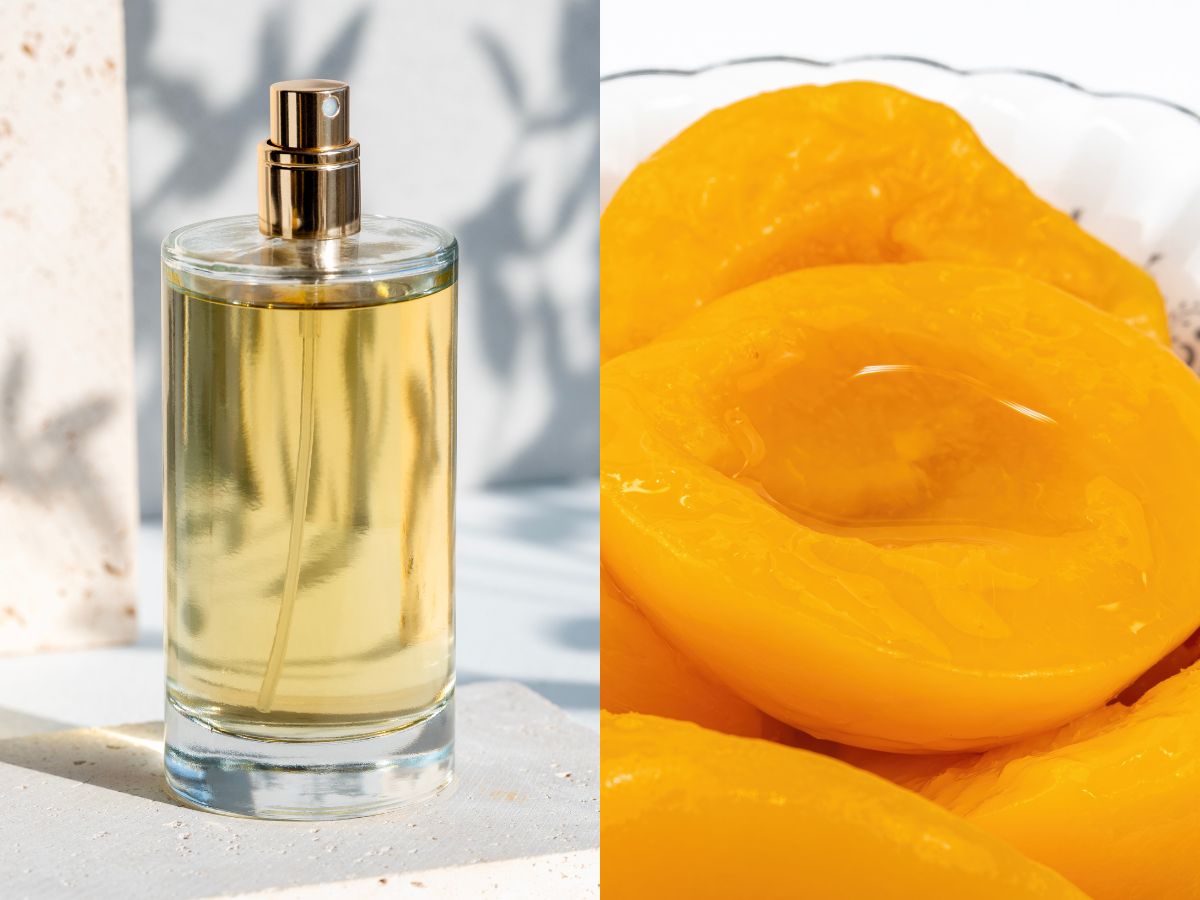 Perfumy z brzoskwinią