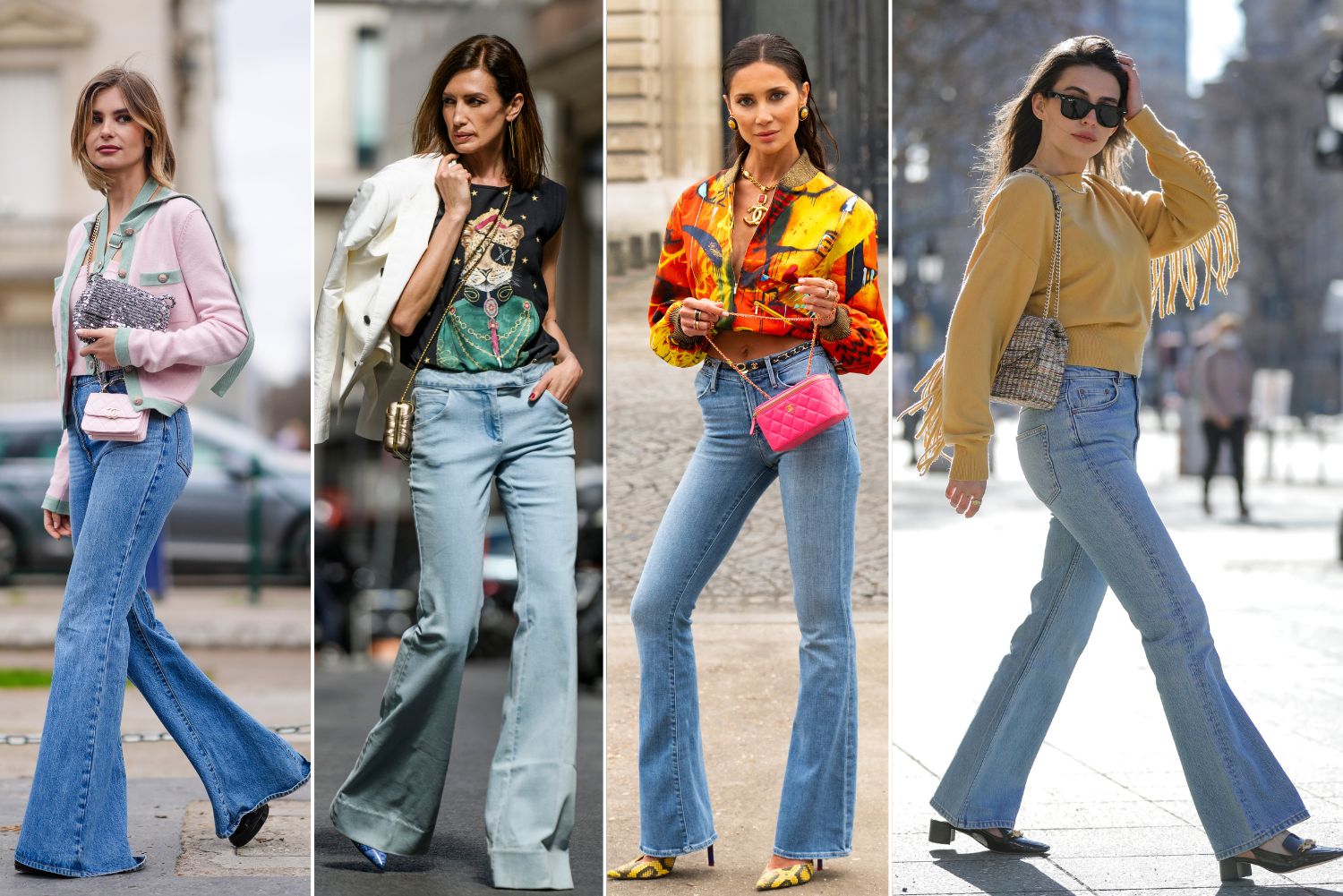 jeansy dzwony z H&amp;M