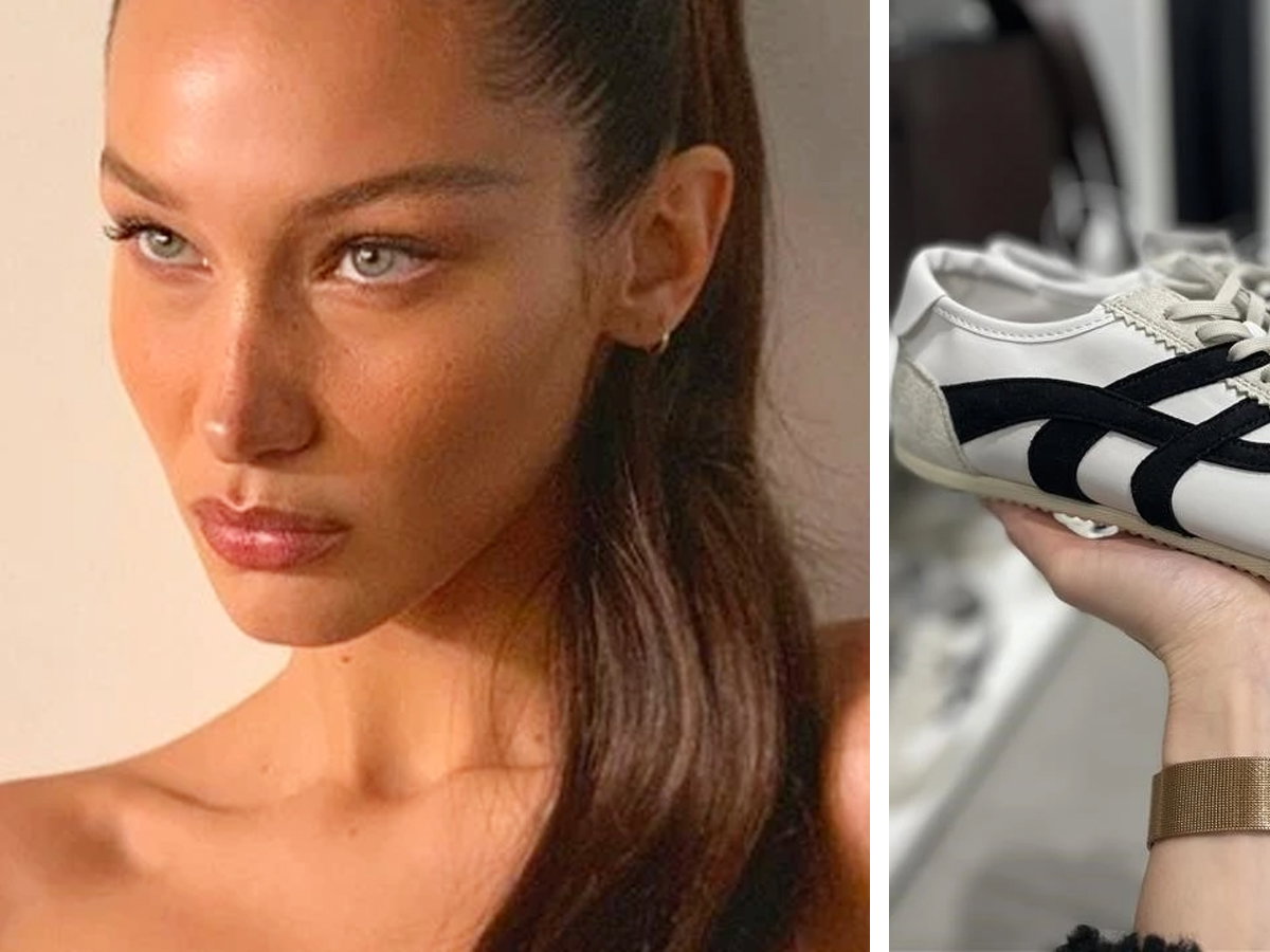 Znalazłam w H&amp;M sneakersy. Wyglądają jak Onitsuka Tiger za 900 złotych! To hit Belli Hadid