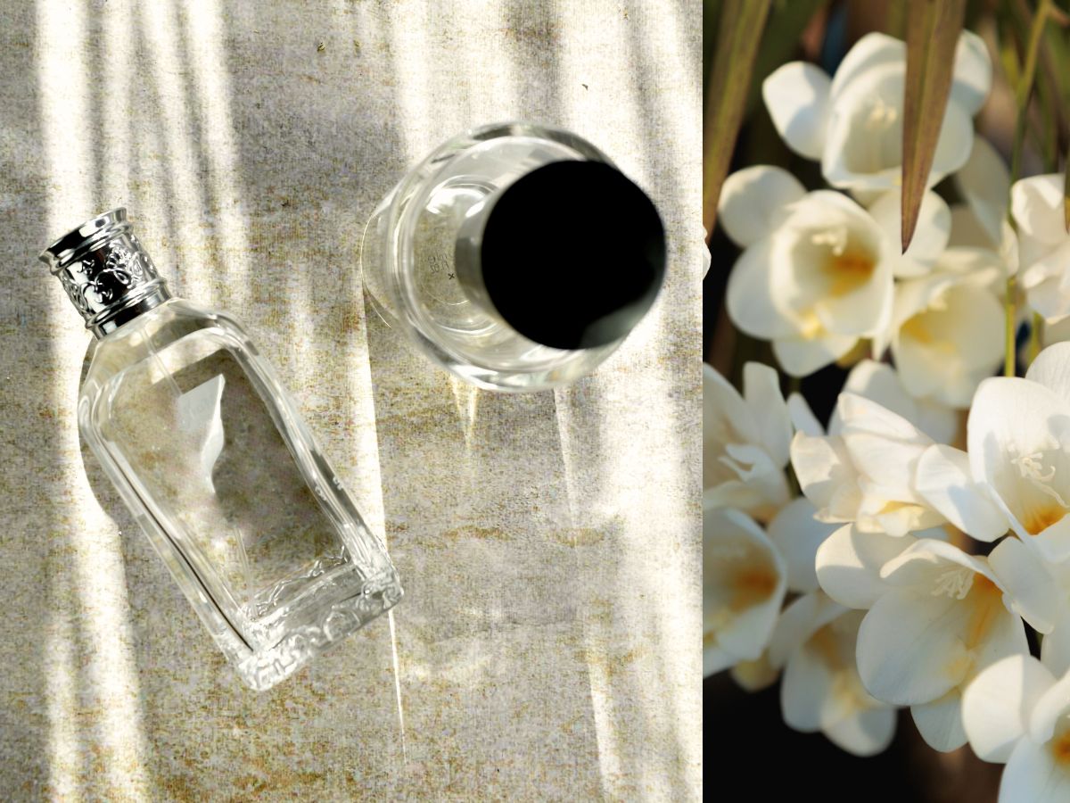 powabne perfumy z frezją