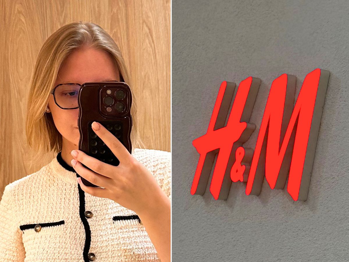 sukienka ze splotem z H&amp;M