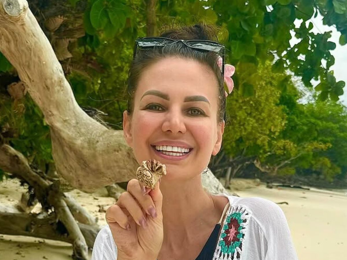Maja Rutkowski eksponuje ciało na plażach w Tajlandii