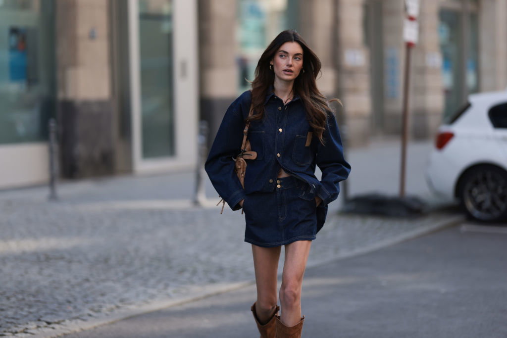 Spódnica jeansowa mini