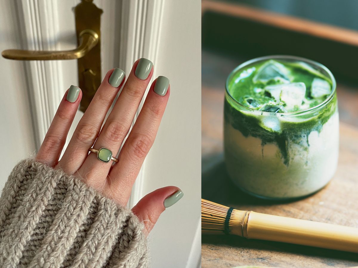 "matcha nails"