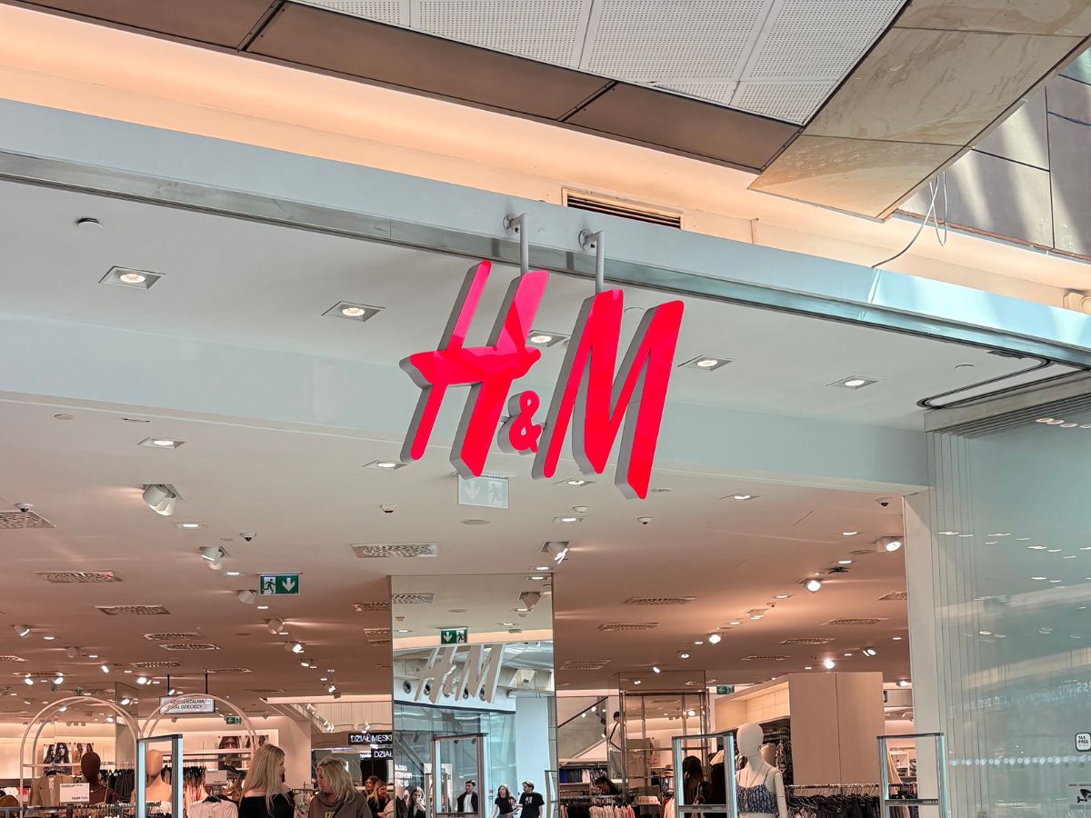 haftowana sukienka z H&amp;M