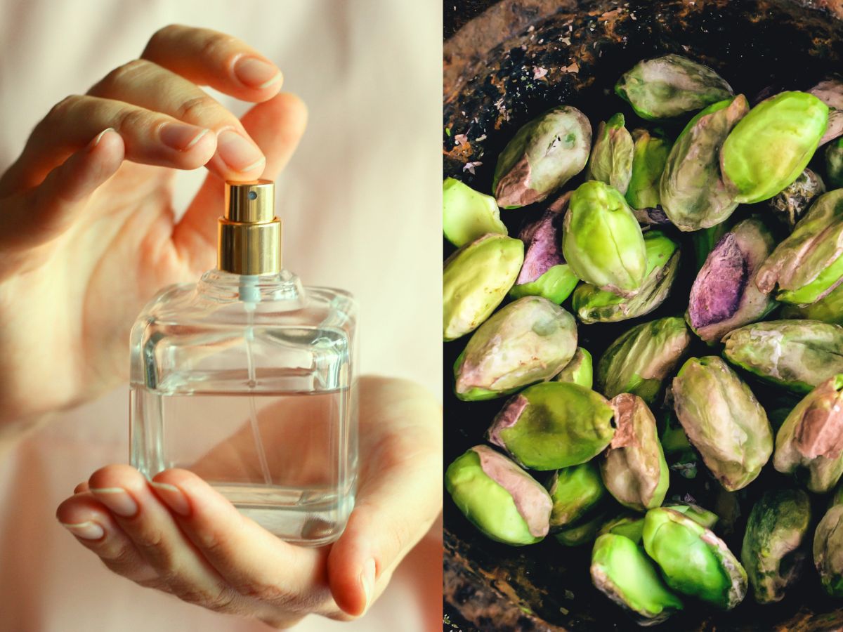 pistacjowe perfumy