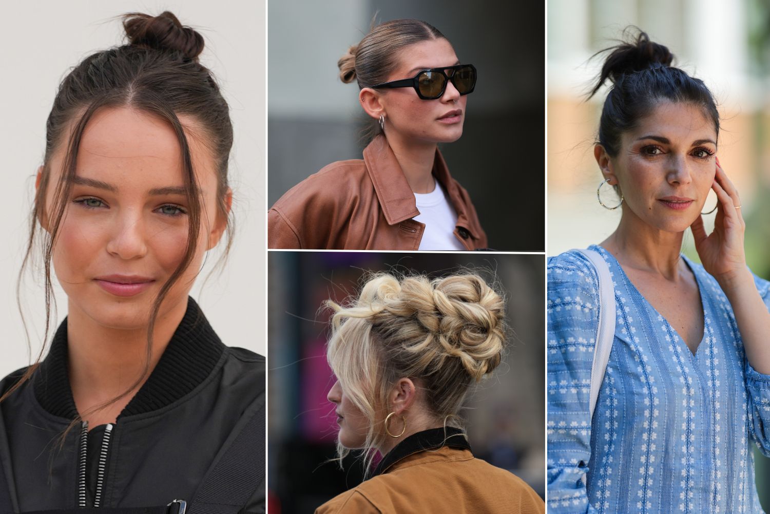 messy bun