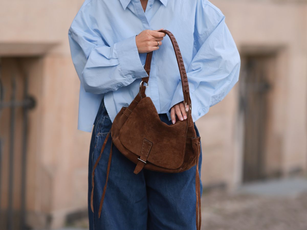 Torebka suede