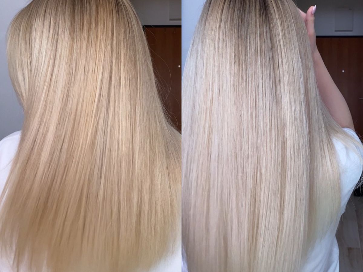 fioletowy szampon do blondu