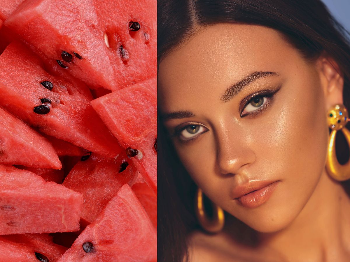 stopniowo opalająca mgiełka do twarzy Azure Tan Hydrating Watermelon Face Tan Spritz