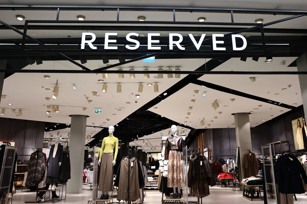 Strój kąpielowy z wysokim stanem - Reserved