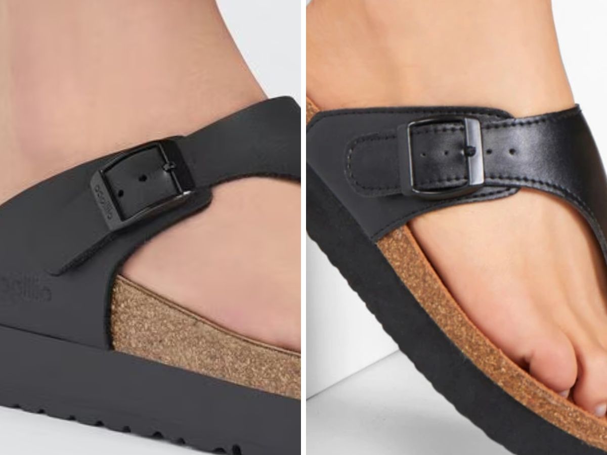 Celebrytki odkryły japonki Gizeh. To nowy hit Birkenstock, ale zamiast wydawać 450 zł, można mieć podobne z sieciówki 4x taniej