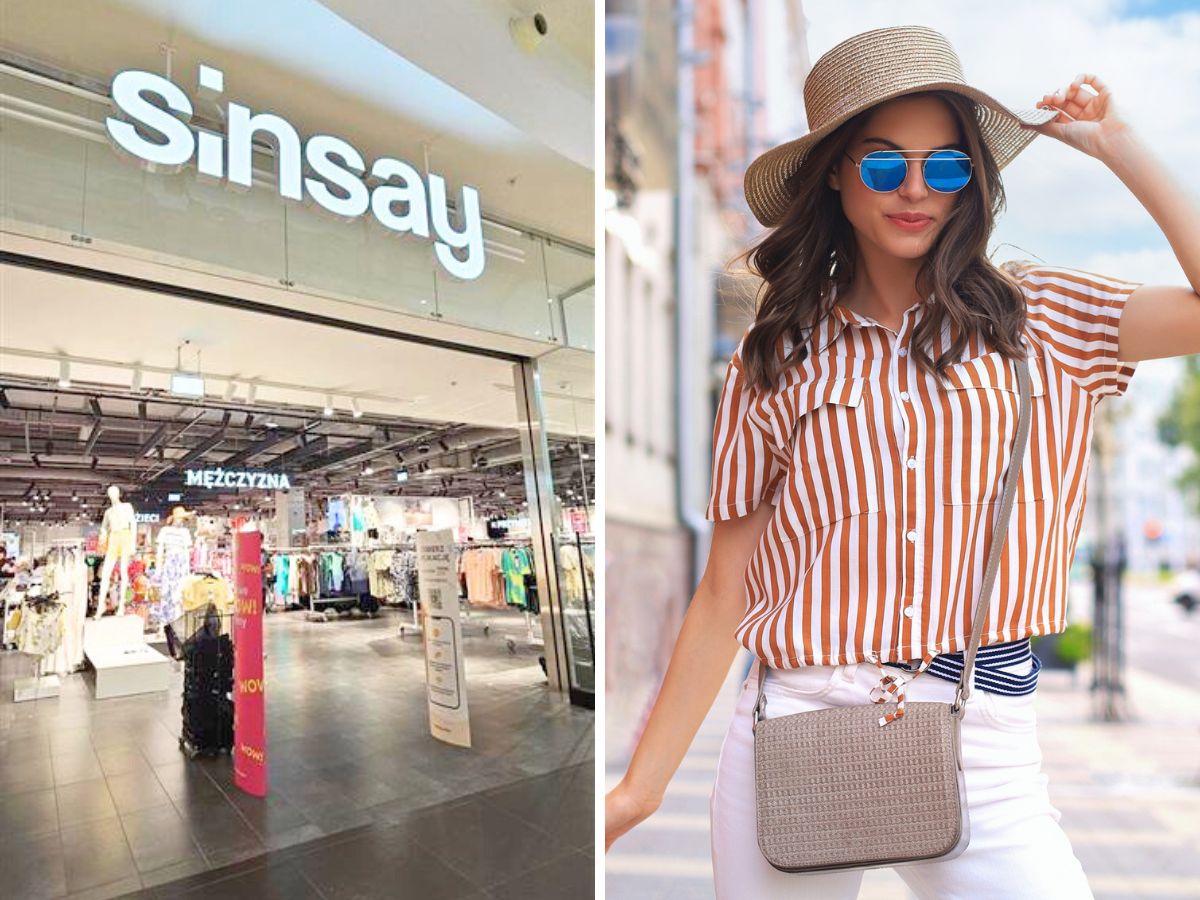 Tenisówki z Sinsay za 15 zł mają ocenę 4,9/5 i perfekcyjnie pasują do stylizacji Paris Look. Taki model zadawał szyku w PRL-u