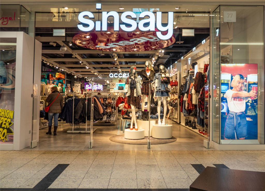 Szorty jeansowe z Sinsay