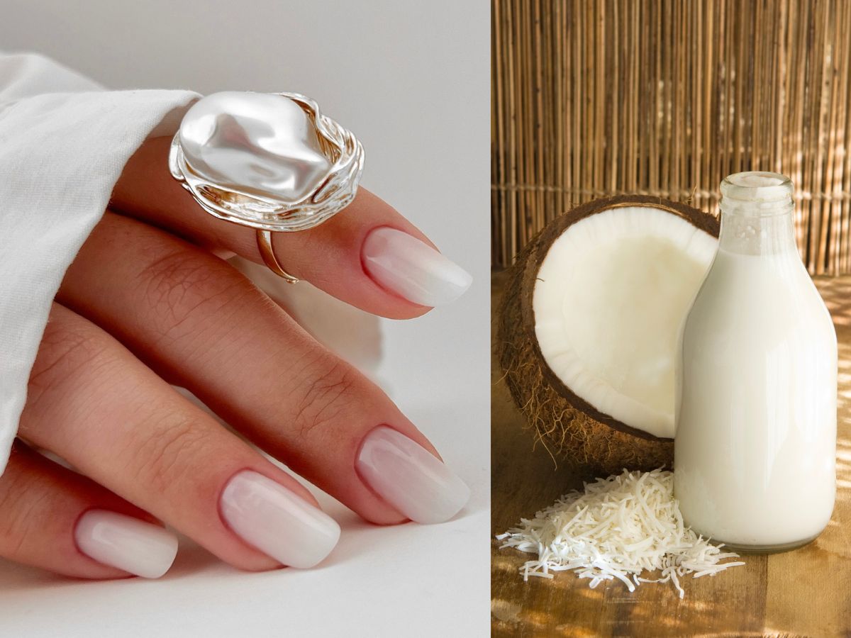 coconut milk nails
