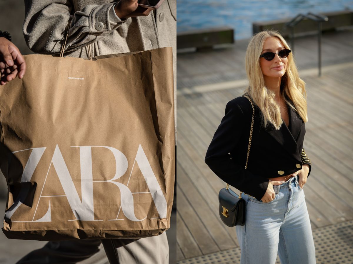 Krótka marynarka z wyprzedaży Zara