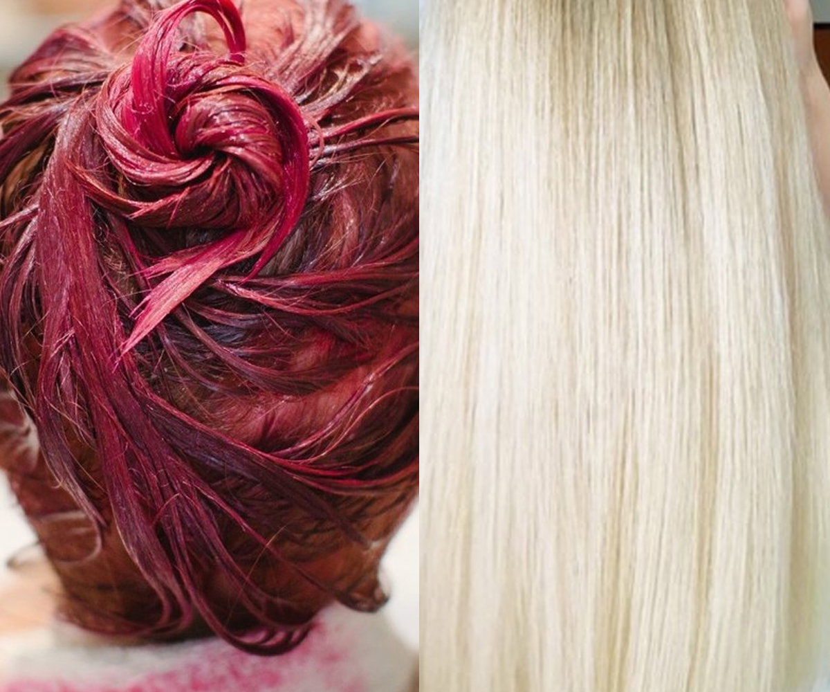 Różowy szampon za 14 zł w 90 sekund tonuje "żółtko" na blondzie. Mam kolor „strawberry beige blonde”