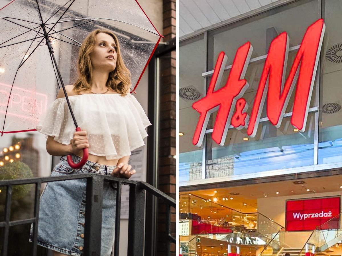 Ten płaszcz przeciwdeszczowy z H&amp;M to hit na lato. W składzie wiskoza!