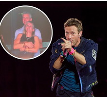 Romans na koncercie Coldplay