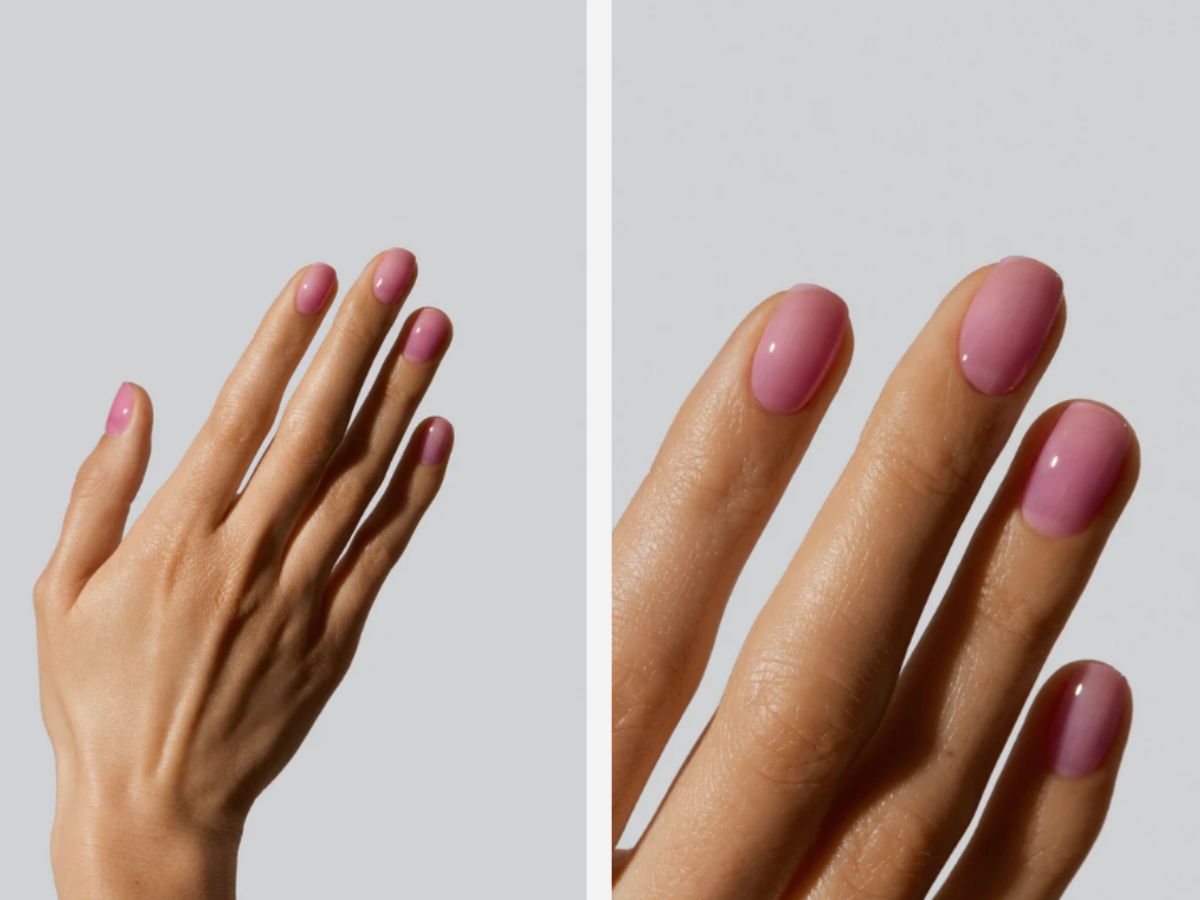 rose water nails
