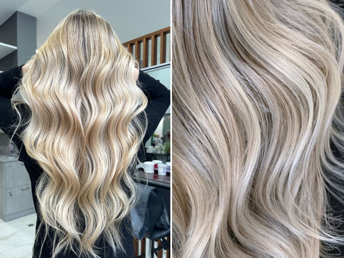 lniany blond