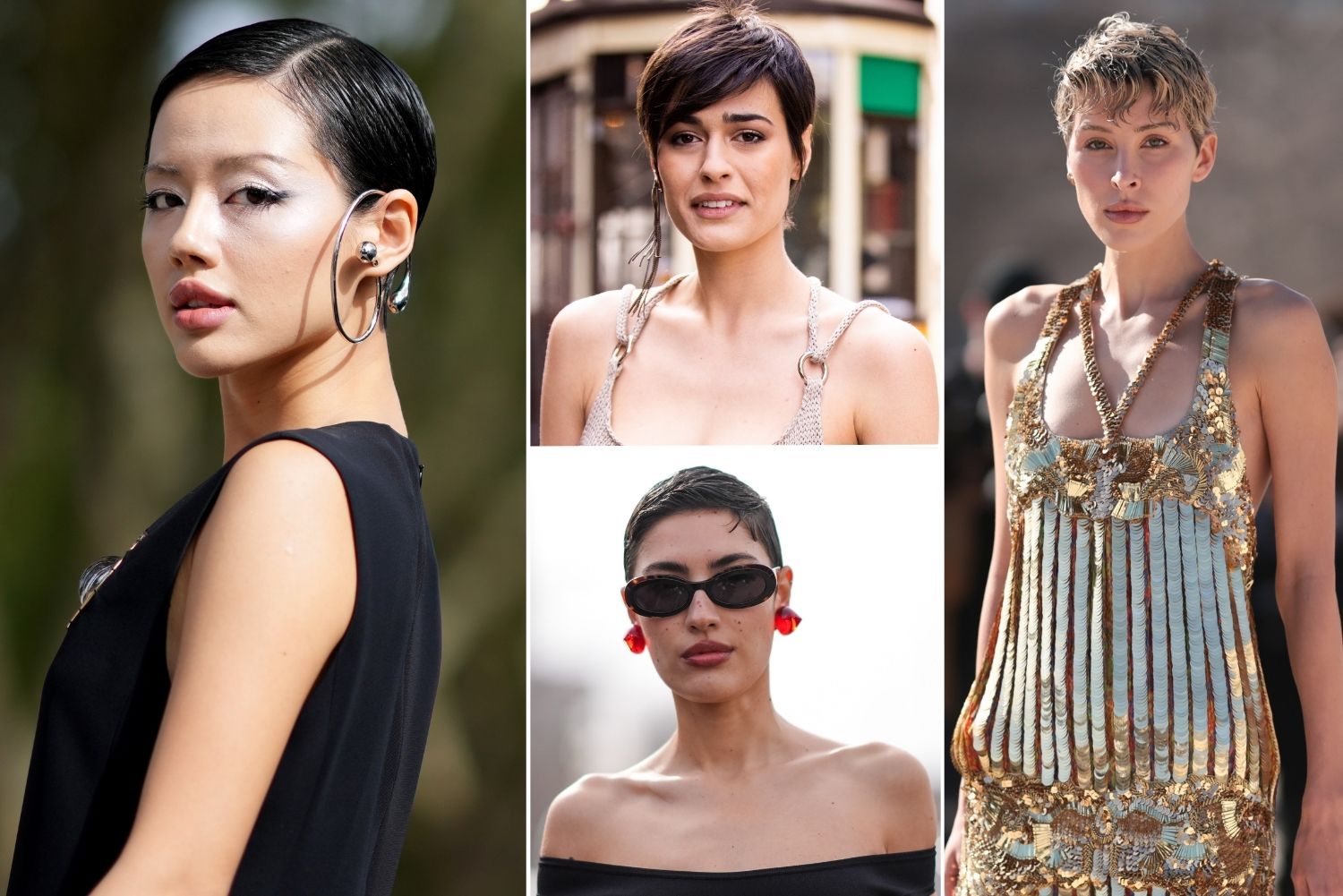 pixie cut dla cienkich włosów
