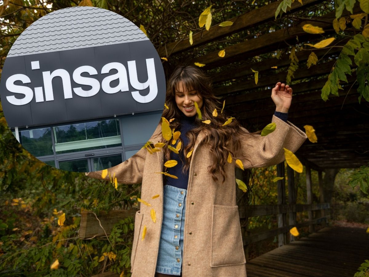 Spódnica jeansowa Sinsay na jesień 2025