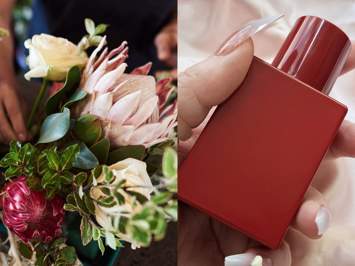 Kwiatowe perfumy