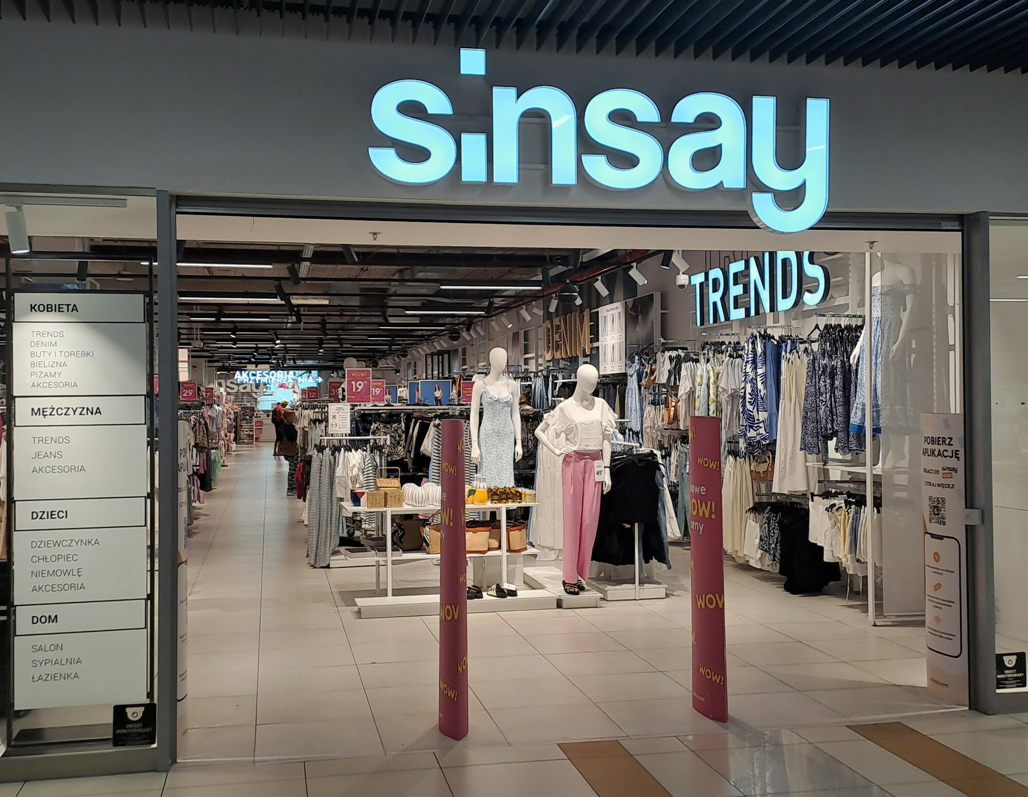 Sweterek z wełną w odcieniu Velvet Sky z Sinsay