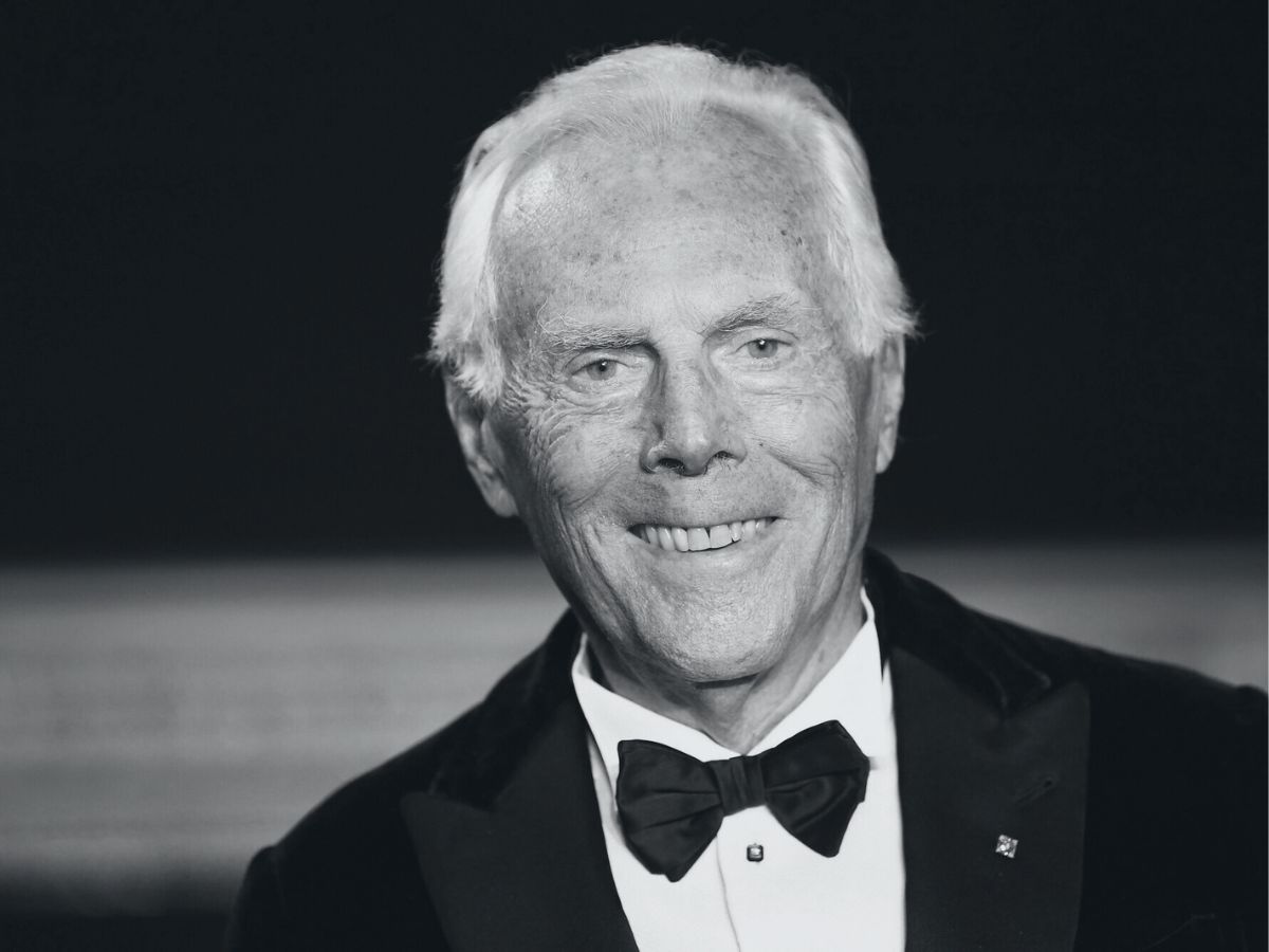 nie żyje Giorgio Armani