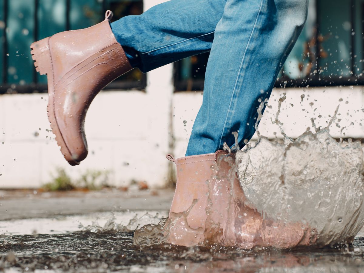 Suche buty po deszczu w minutę