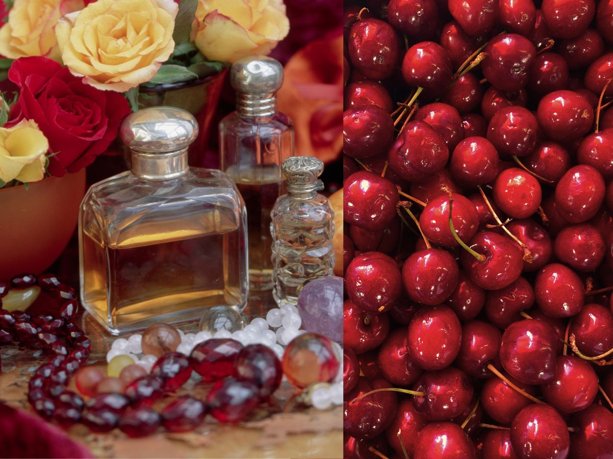 wiśniowe perfumy do włosów