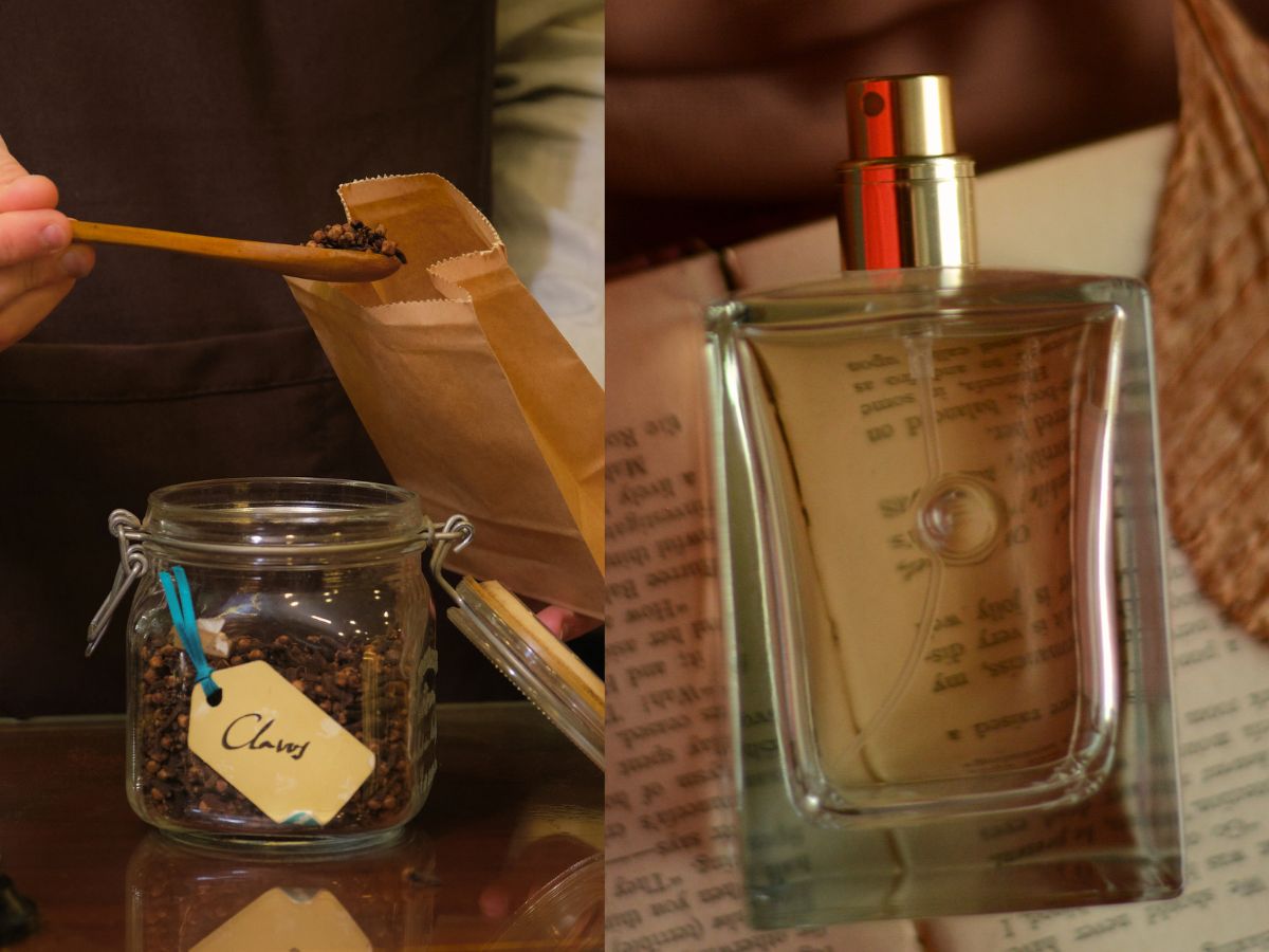 rozgrzewające perfumy z goździkami