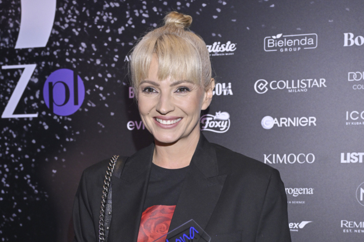 Dorota Szelągowska nosi  modne jeansy na zimę 2025
