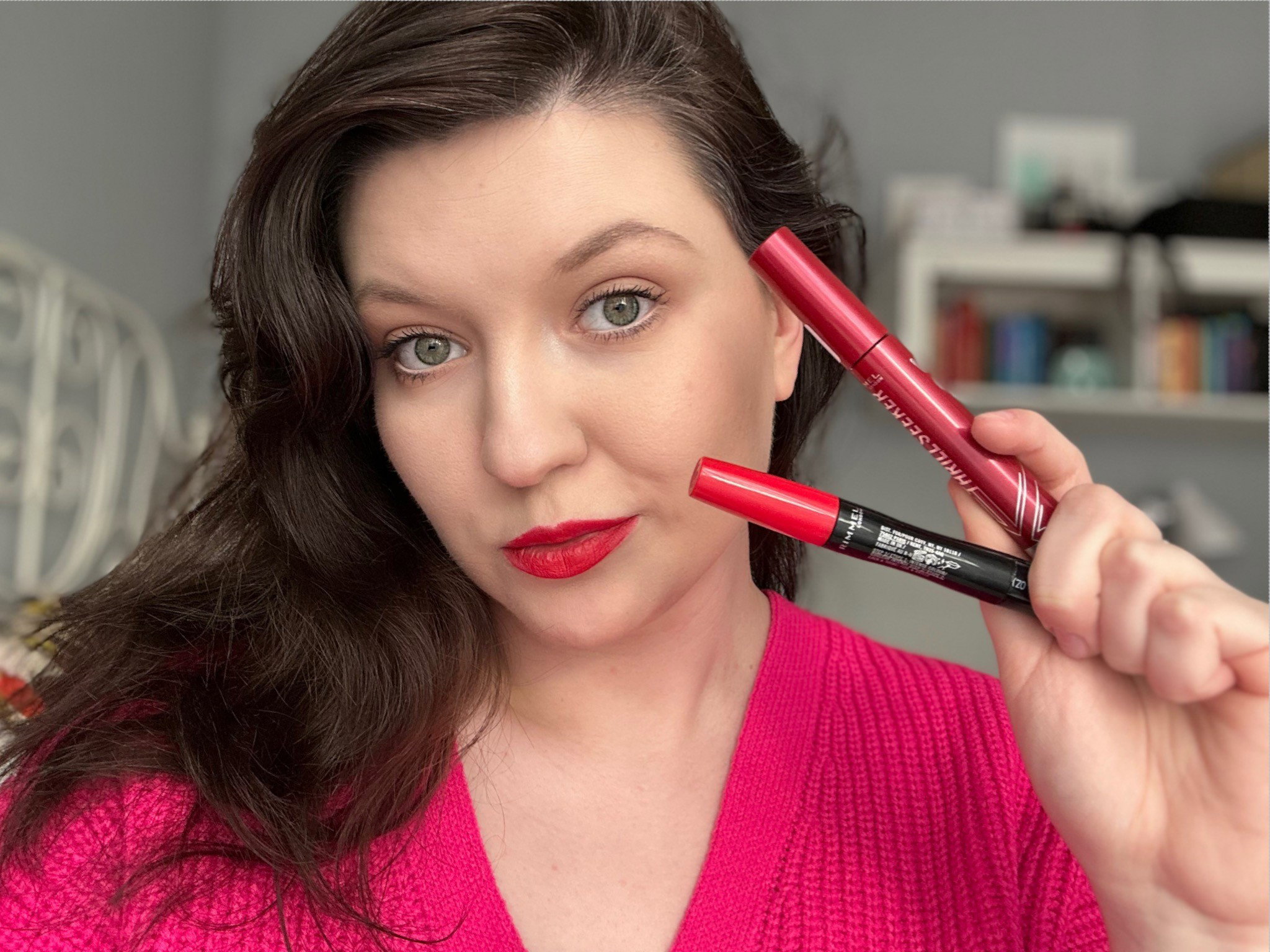 Test tuszu do rzęs i pomadek Rimmel