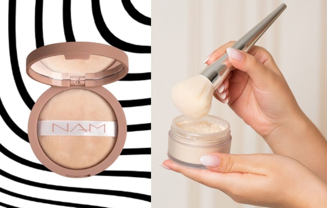 puder do twarzy od Nam Professional by Wibo