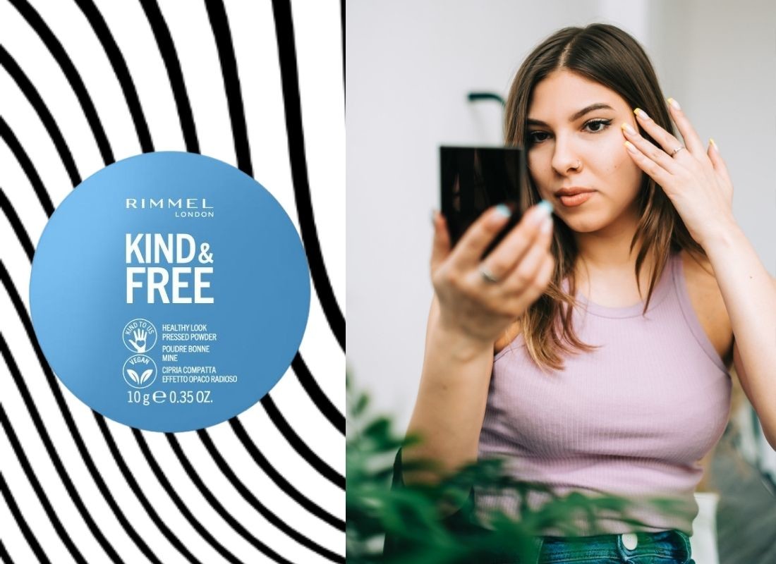 Puder utrwalający Rimmel, Kind & Free