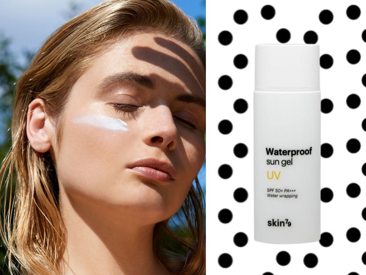 żel z SPF 50 i wąkrotą azjatycką