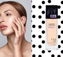 podkład rozświetlający Maybelline Fit me Luminous & Smooth