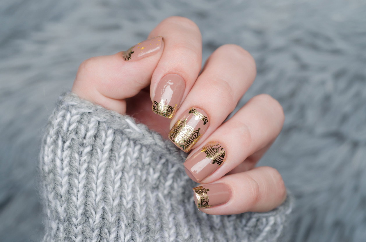 paznokcie lace nails