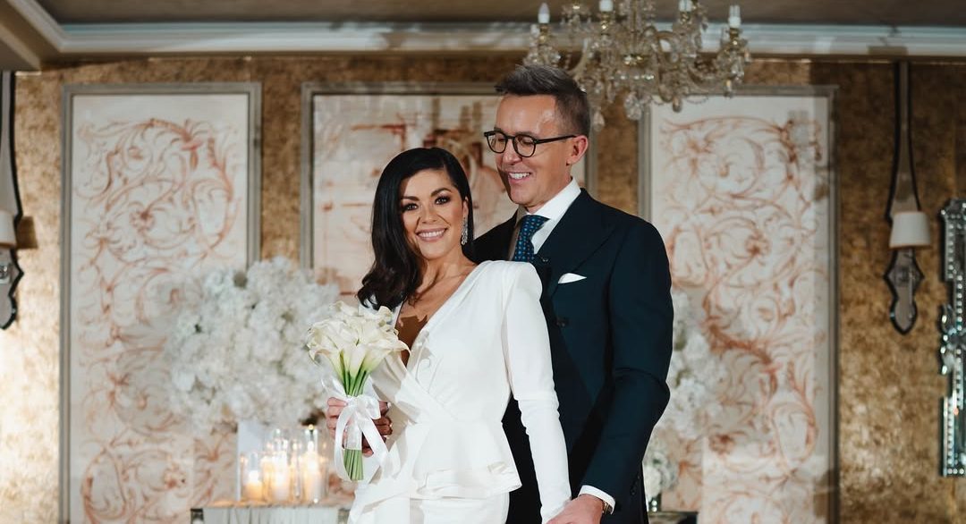 fryzura ślubna Katarzyny Cichopek