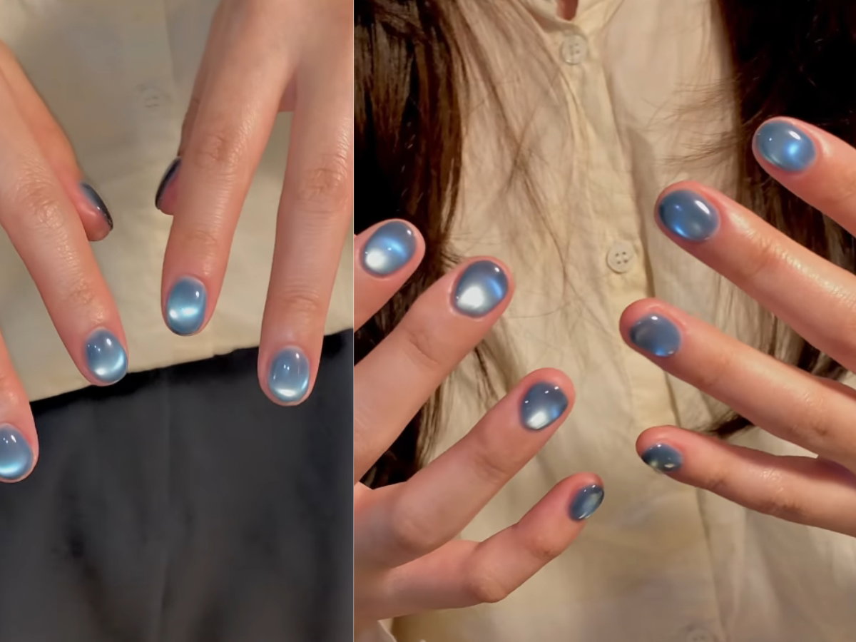 Korean jelly nails